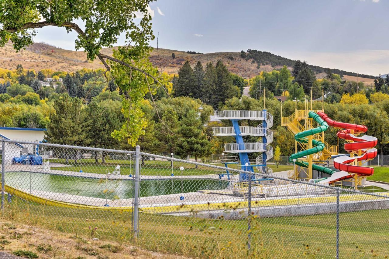 Lava Hot Springs Studio With Deck Walk To Hot Pools Exteriér fotografie